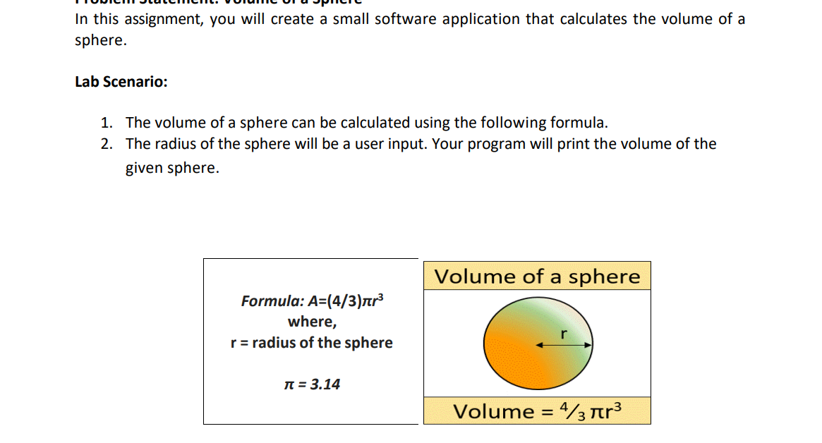 Solved In this assignment, you will create a small software | Chegg.com