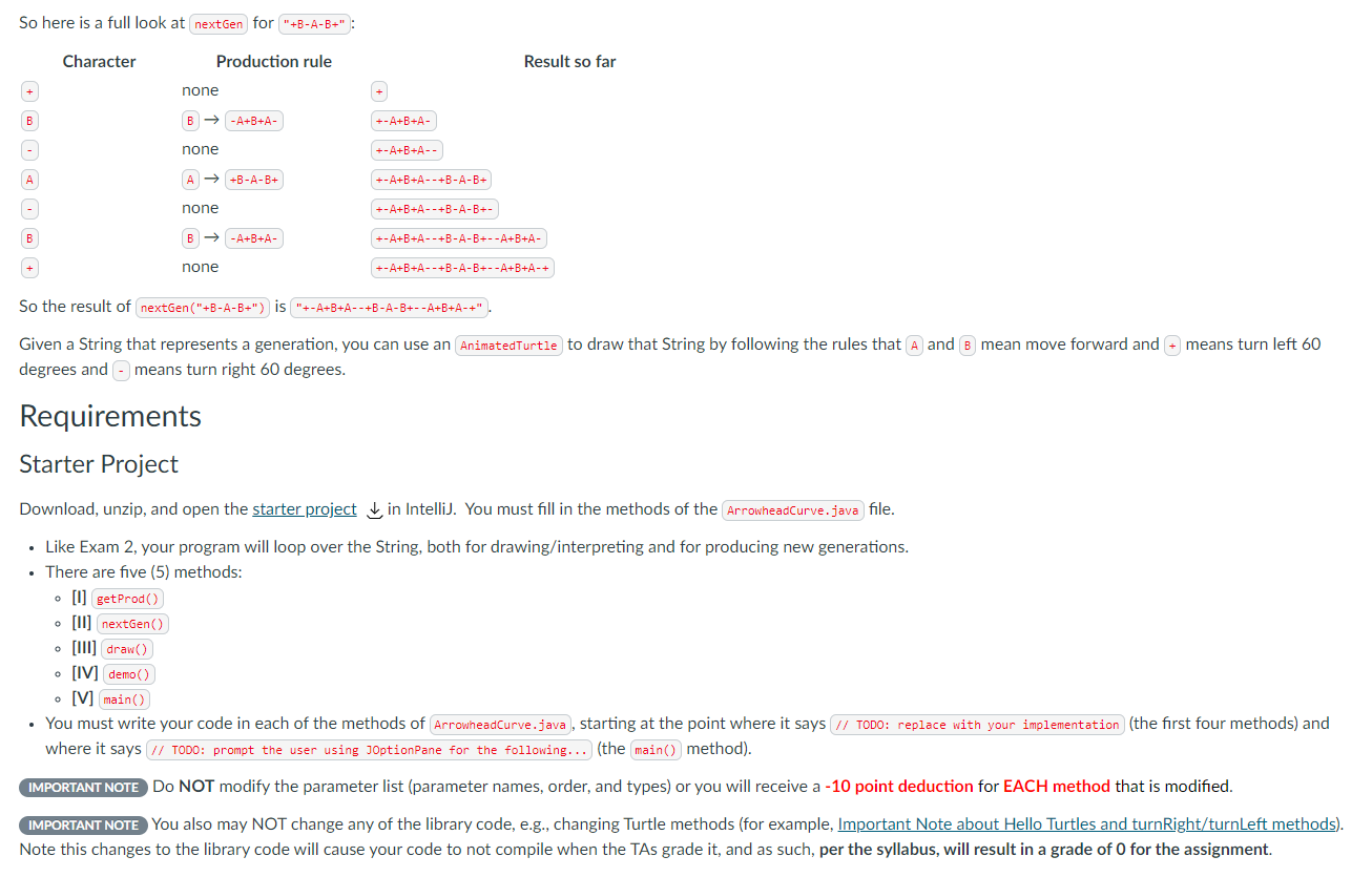 In this assignment, you will only be dealing with one | Chegg.com
