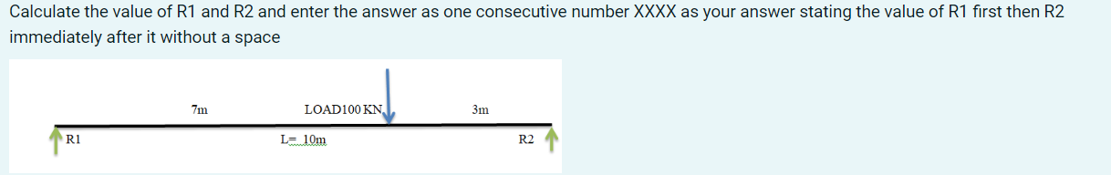Solved Calculate the value of R1 and R2 and enter the answer | Chegg.com