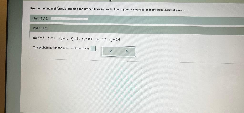 Solved Use the multinomial formula and find the | Chegg.com