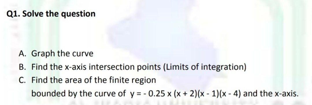 Solved Q1. Solve The Question A. Graph The Curve B. Find The | Chegg.com