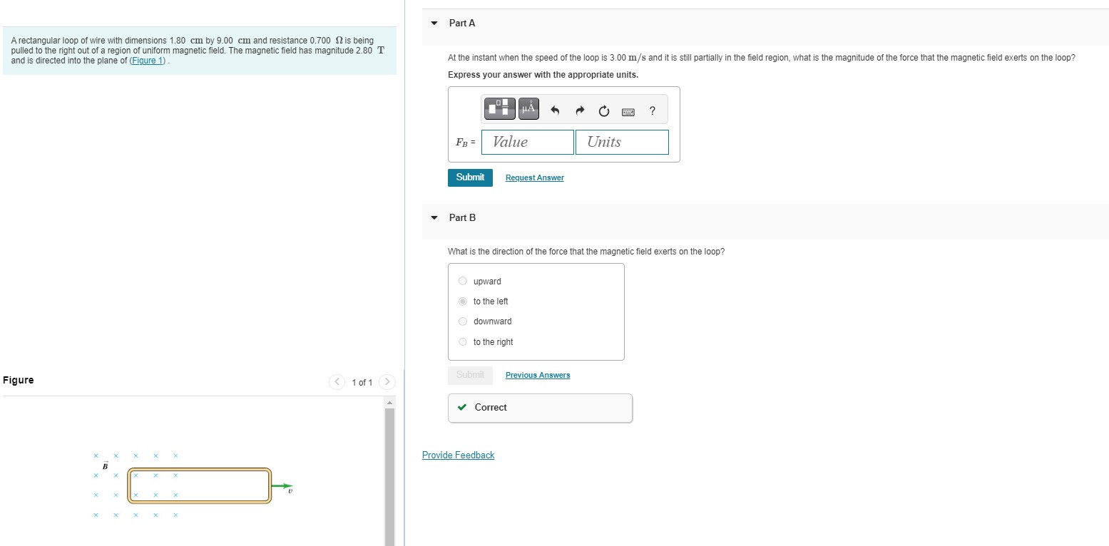 Solved A rectangular loop of wire with dimensions 1.80 cm by | Chegg.com