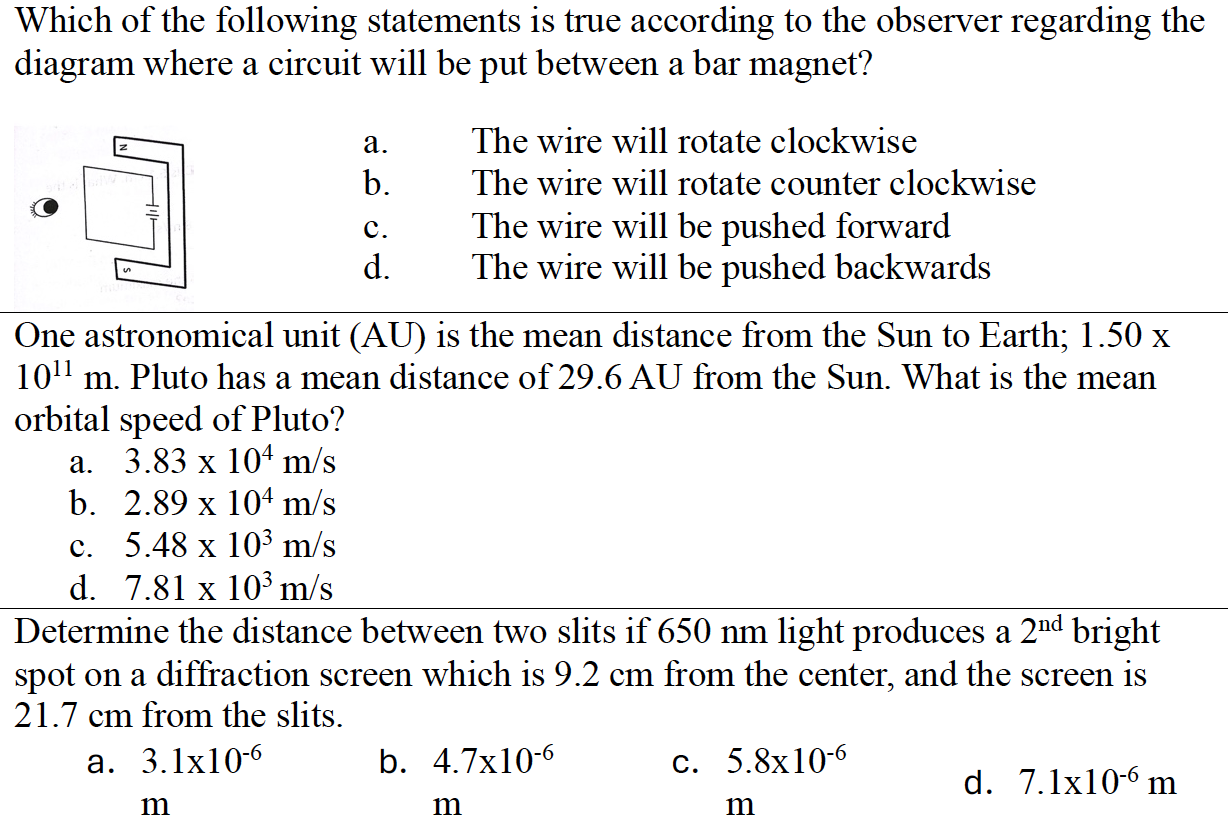 Solved Which of ﻿the following statements is ﻿true according | Chegg.com