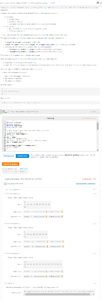 Solved Hello I need help with my code to get the proper | Chegg.com