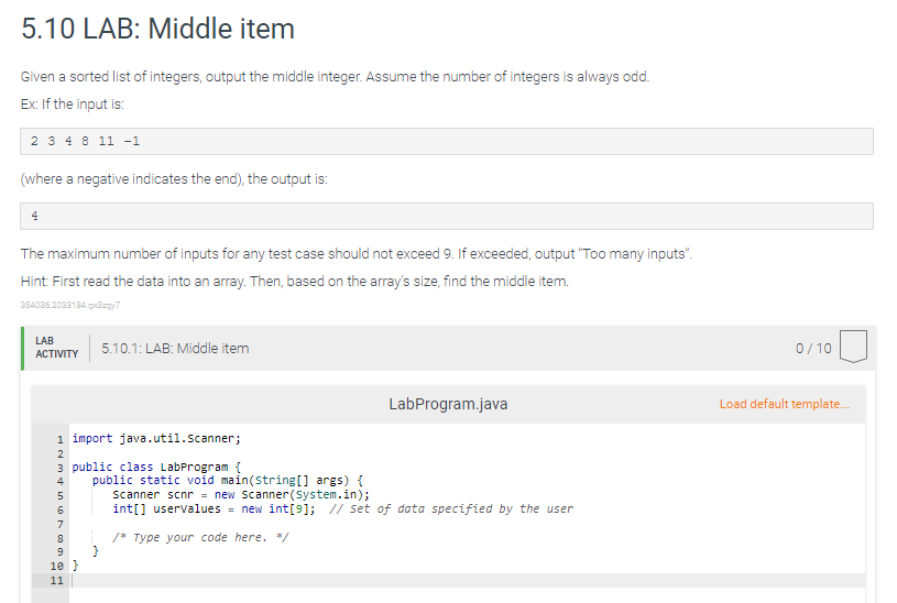 Solved Java Programming Please import java.util.Scanner; | Chegg.com
