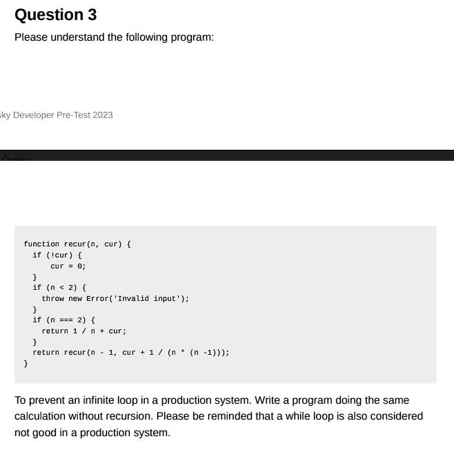 Solved Please understand the following program: Developer | Chegg.com