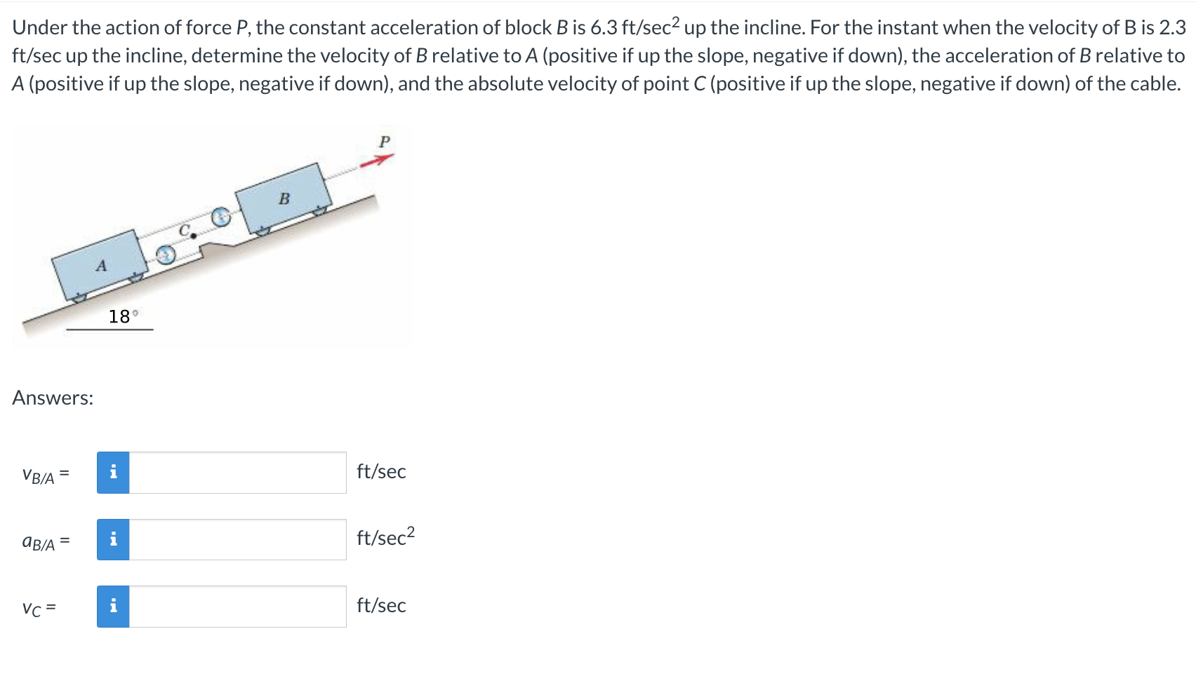 Solved Under The Action Of Force P, The Constant 