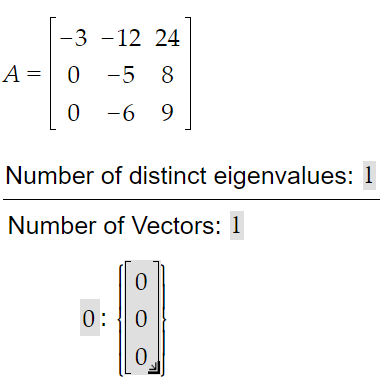 Solved Find all distinct eigenvalues of A. Then find the | Chegg.com