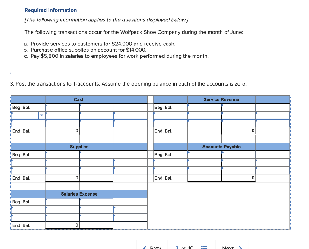 Solved Required information [The following information