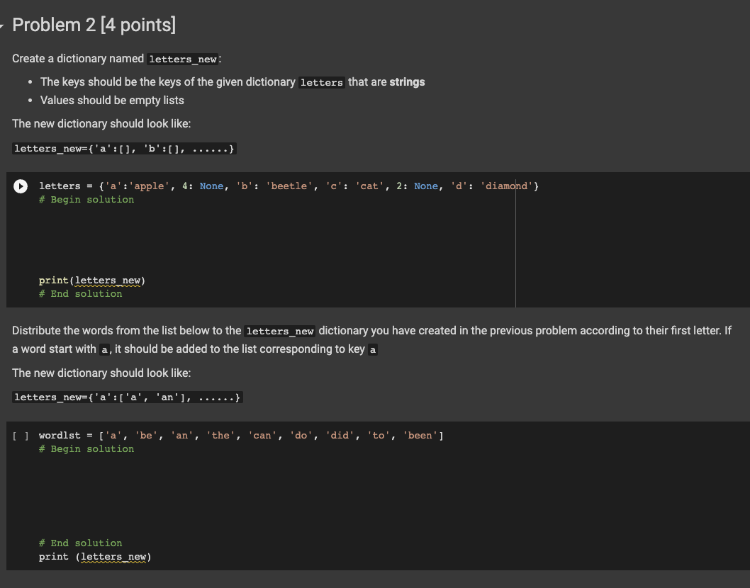 Solved Distribute the words from the list below to the | Chegg.com