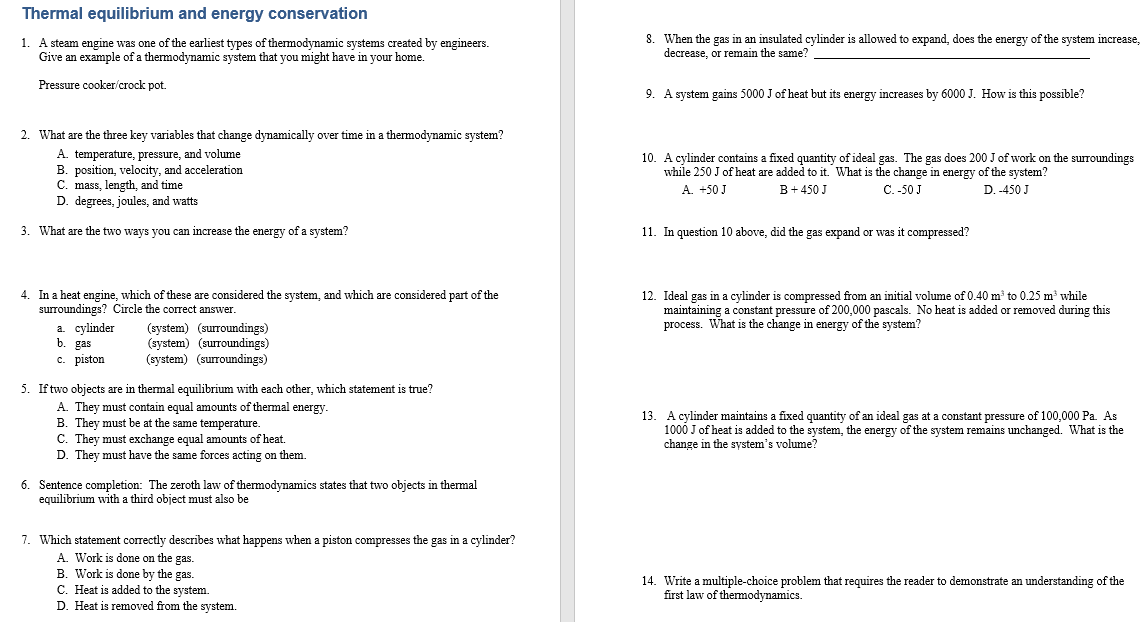 solved-thermal-equilibrium-and-energy-conservation-1-a-chegg