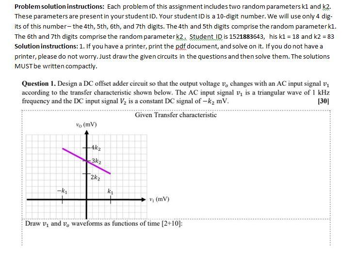 Solved Problem solution instructions: Each problem of this | Chegg.com