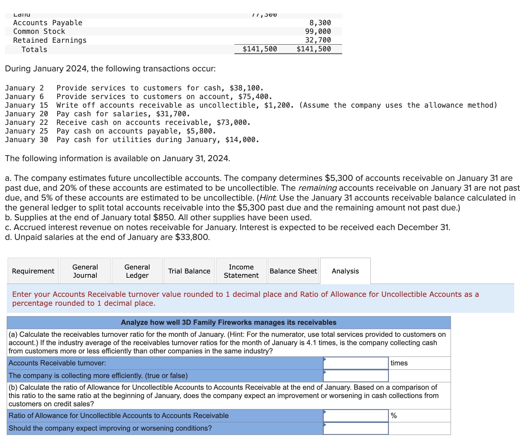 Solved During January 2024 The Following Transactions Chegg Com   Phpn9fONb