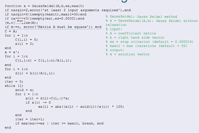 Solved How To Write A Matlab Code For This Question Using Chegg Com