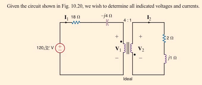 Solved Given the circuit shown in Fig. 10.20, we wish to | Chegg.com