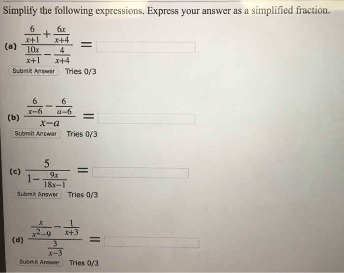 4 10x 6 )- 10 9x 9 simplified
