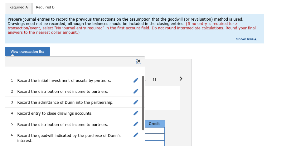 Solved Prepare journal entries to record the previous | Chegg.com
