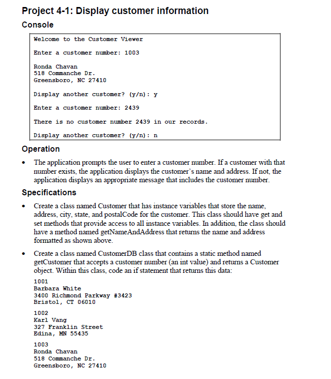 Solved Complete Project 4-1 as outlined above. There are | Chegg.com
