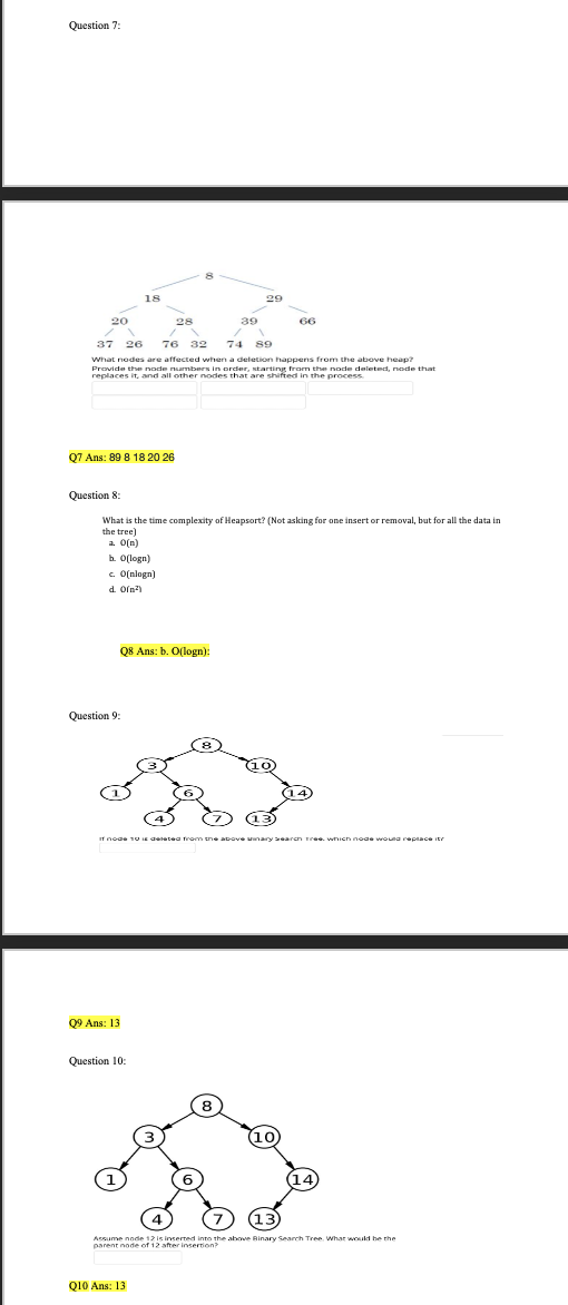Solved Hi! I need urgent help with verifying the answers to | Chegg.com