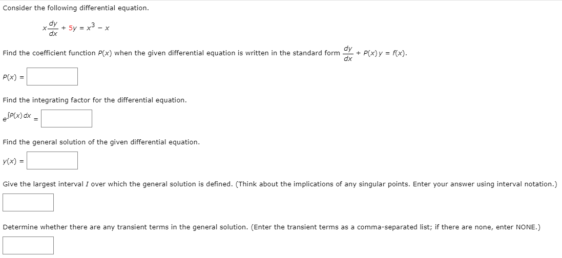 solved-consider-the-following-differential-equation-dy-x-dx-chegg