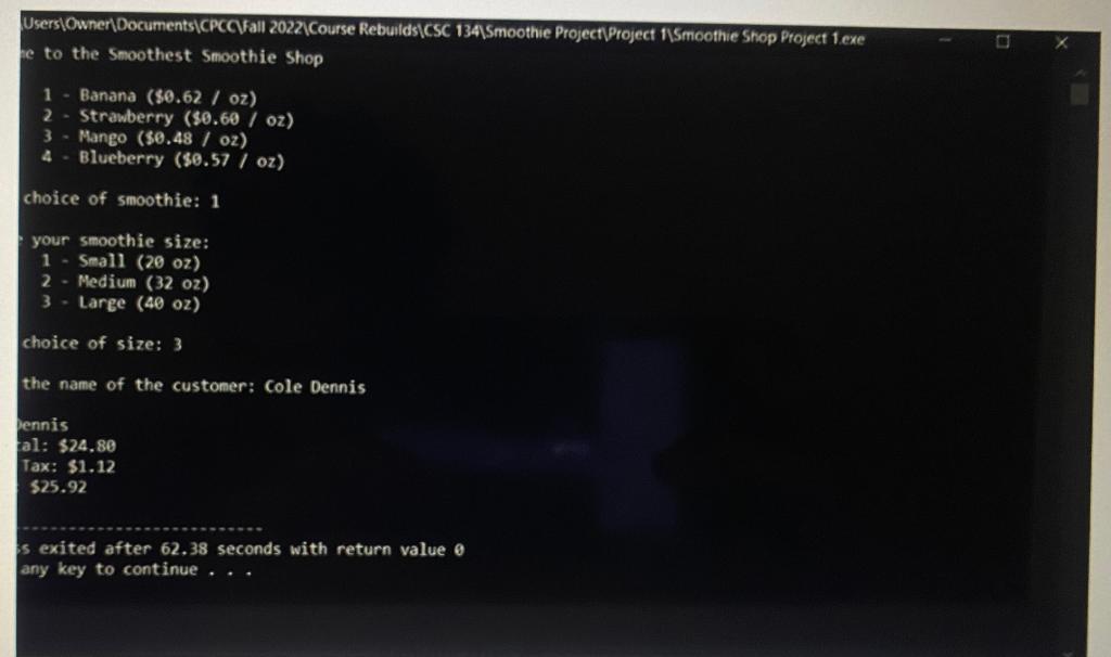 Solved CODE THIS PROGRAM IN C++ WITH USING COMMENTS AS WELL | Chegg.com