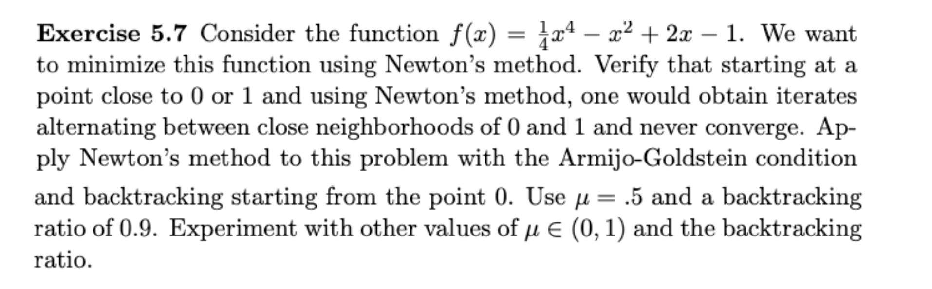 solved-exercise-5-7-consider-the-function-f-x-x4-x2-chegg