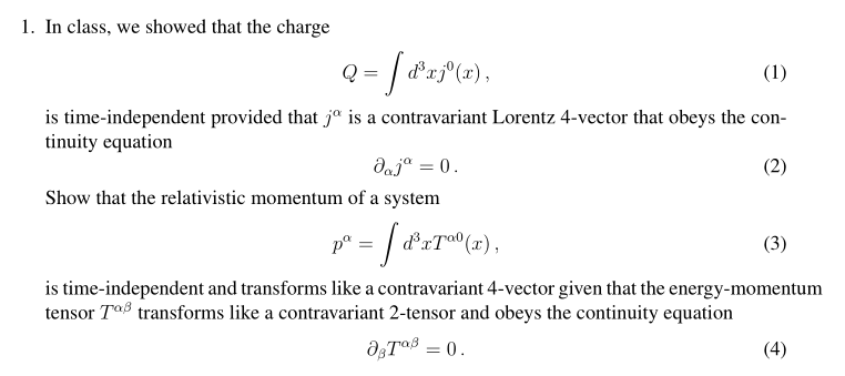 Solved General Relativity Problem | Chegg.com