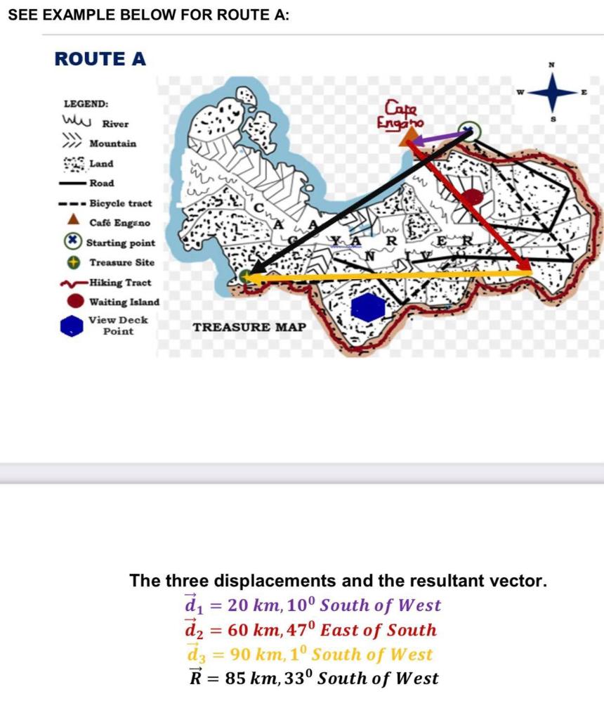 Hello! I have attached here an example of the route | Chegg.com