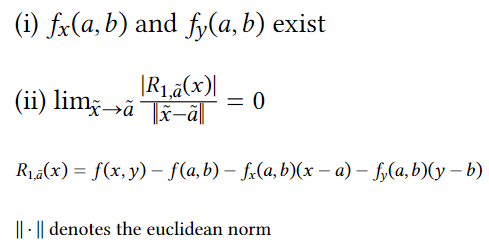 Solved Determine if the function: is differentiable at | Chegg.com