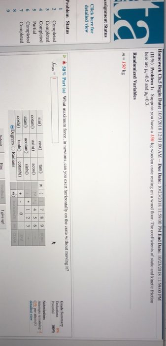 Solved Please answer parts a and b | Chegg.com