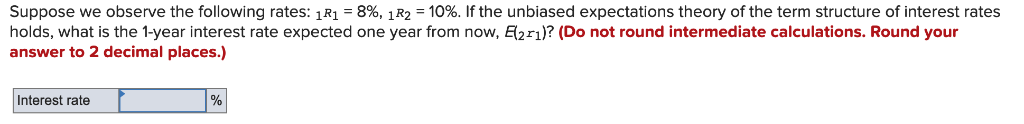 Solved Suppose we observe the following rates: 1R1-8%, | Chegg.com
