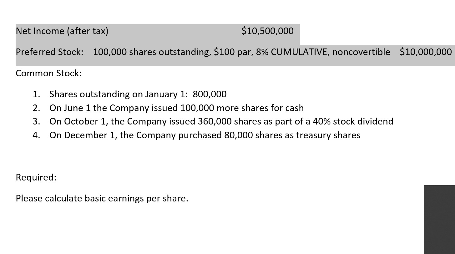 solved-net-income-after-tax-10-500-000-preferred-stock-chegg