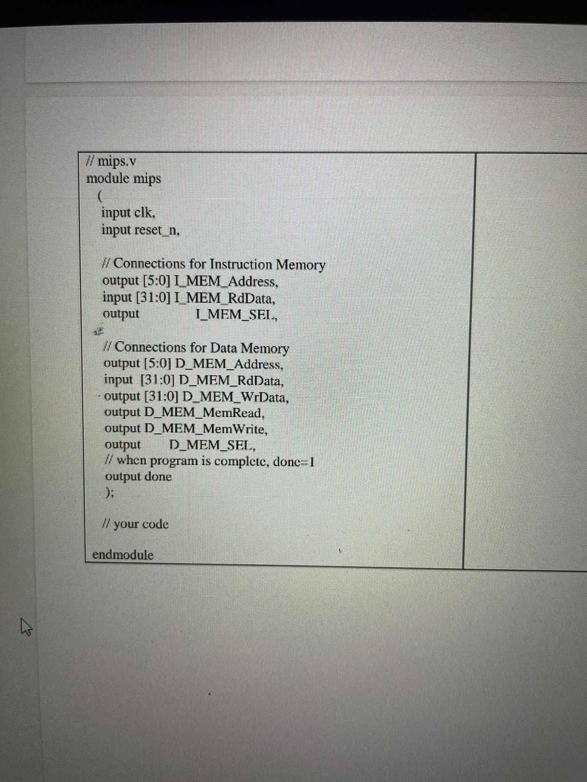 verilog procedural continuous assignment to register is not supported