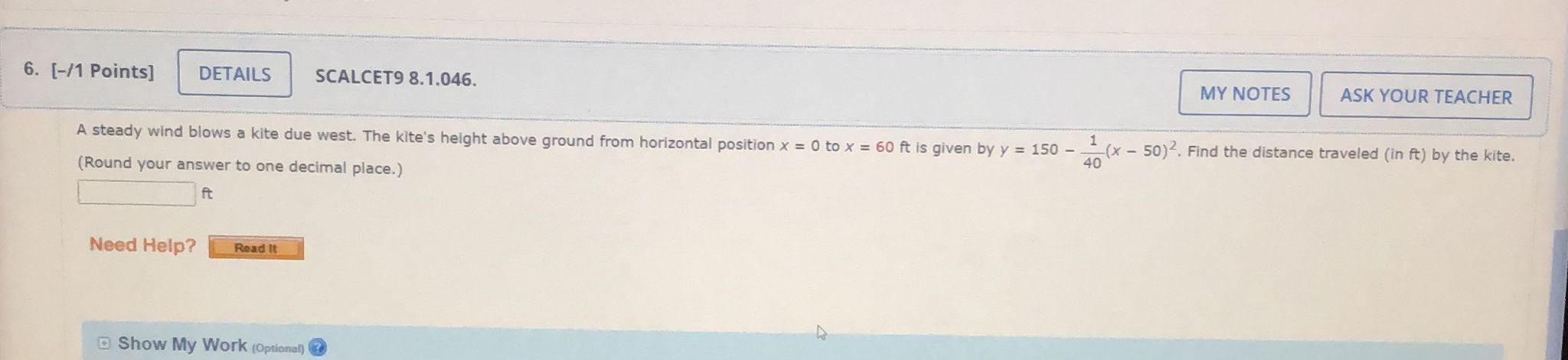 Solved (Round your answer to one decimal place.) | Chegg.com