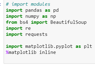Solved - # import modules import pandas as pd import numpy | Chegg.com