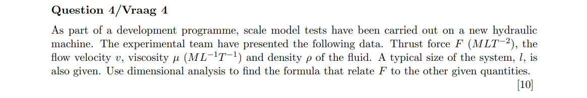 Solved Question 4/Vraag 4 As part of a development | Chegg.com