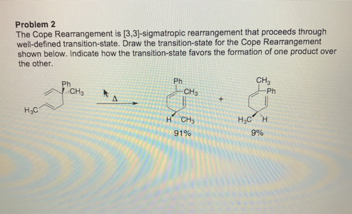 Solved The Cope Rearrangement is [3, 3]-sigmatropic | Chegg.com
