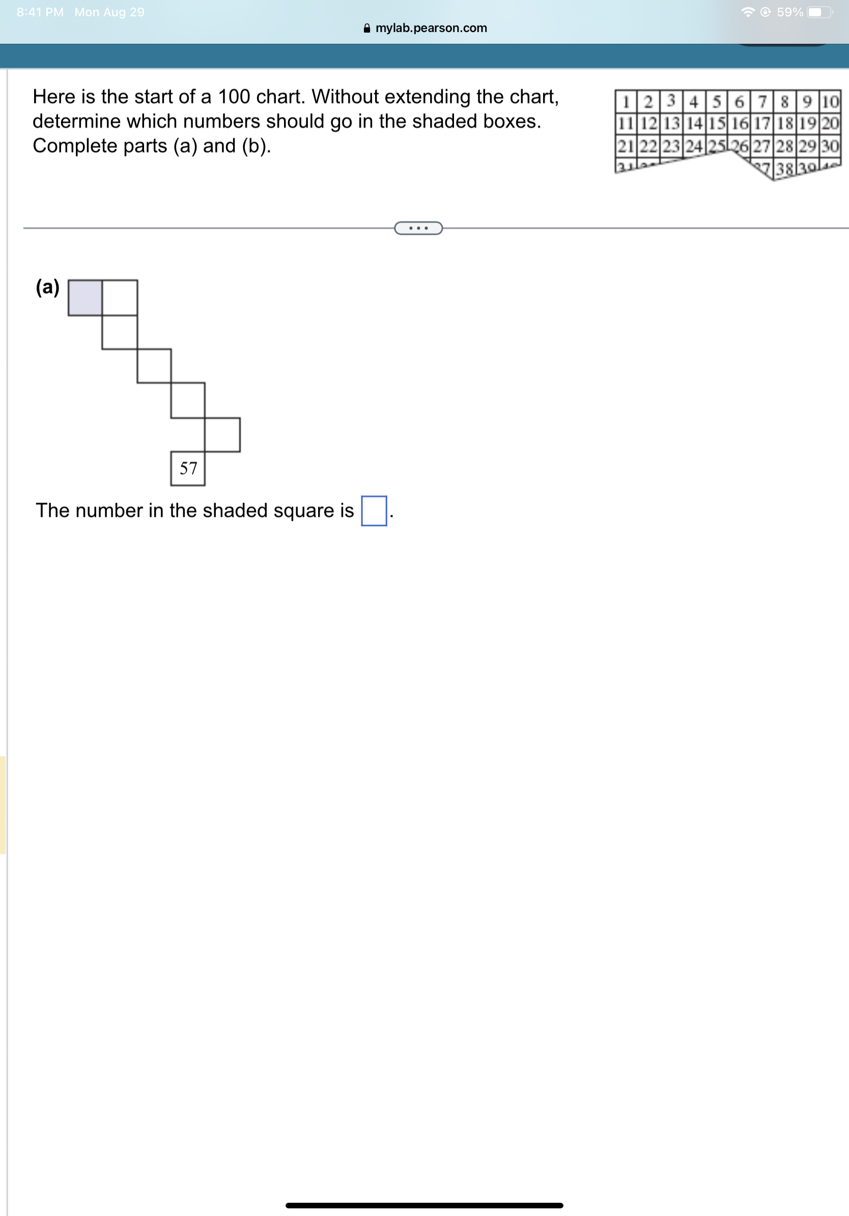 here-is-the-start-of-a-100-chart-without-extending-chegg