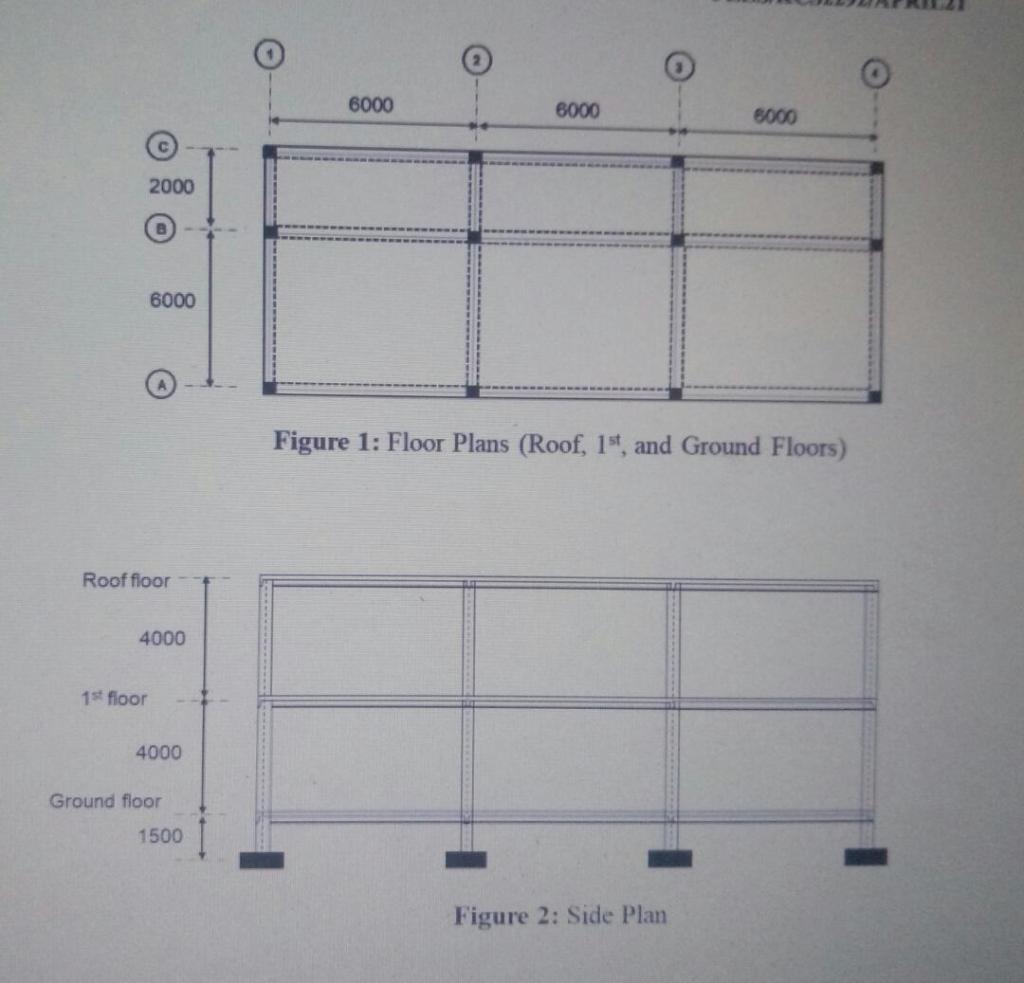 Solved A two-storey reinforced concrete building for | Chegg.com