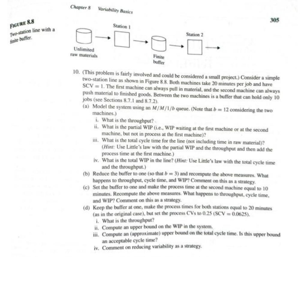 Chapter 8 Variability Basics 305 FIGURE 8.8 Station 1 | Chegg.com