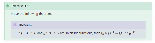 Solved Exercise 3.15 Prove The Following Theorem. Theorem If | Chegg.com