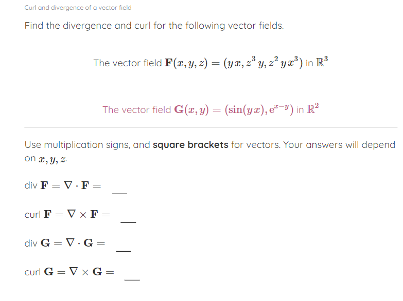 prove that divergence of curl of a vector field is zero
