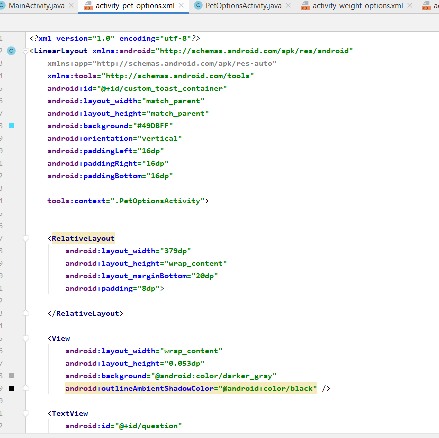 Need Help With Coding In Java In Android Studio I Chegg Com