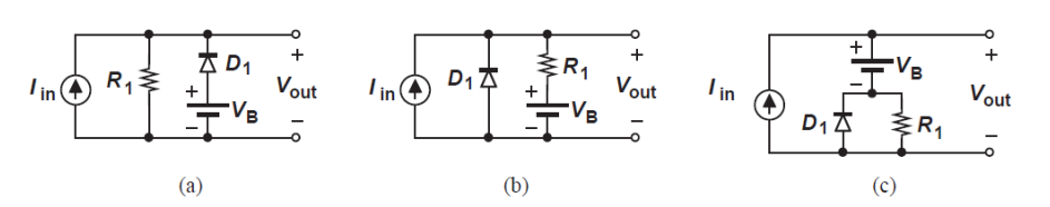 Solved Consider the diode circuits below.Plot the | Chegg.com