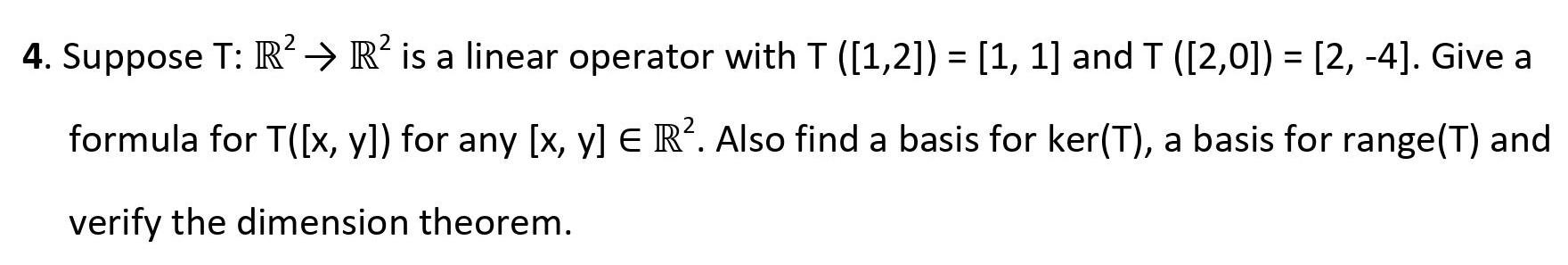Solved Subject:- Linear algebra Please solve whatever is | Chegg.com