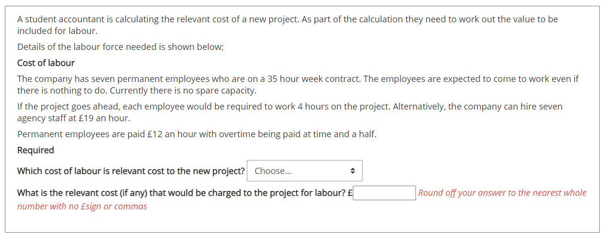 solved-a-student-accountant-is-calculating-the-relevant-cost-chegg