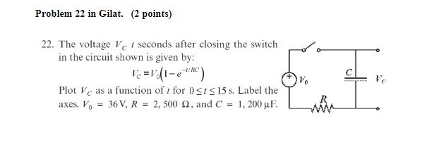 Solved Use MATLAB to solve the problems below. Place all | Chegg.com