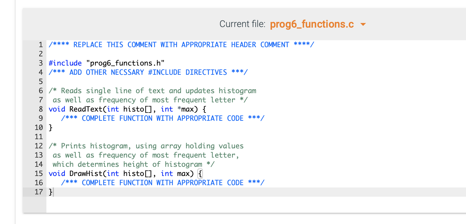 Solved 6.15 Program 6: Using Arrays to Count Letters in Text | Chegg.com