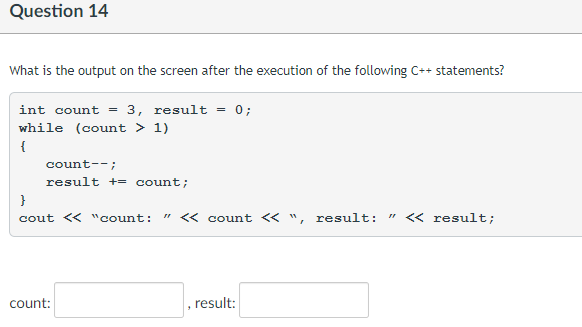 Solved What is the output on the screen after the execution | Chegg.com