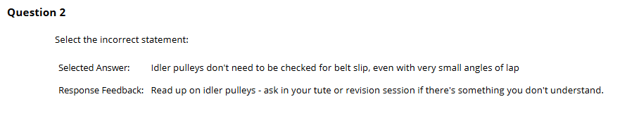 Solved Question 2Select the incorrect statement:Selected | Chegg.com
